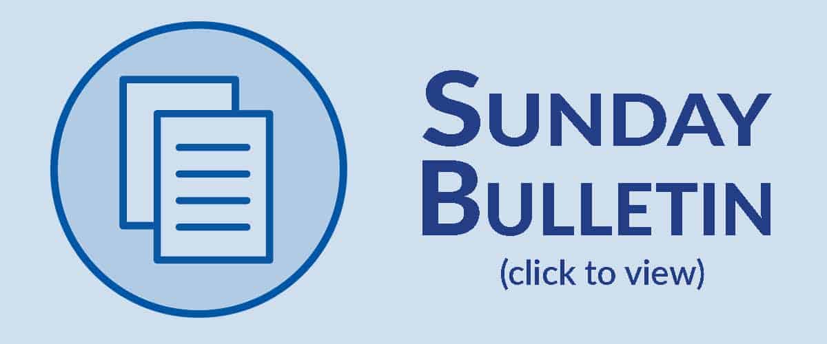Sunday Bulletin - web banner3